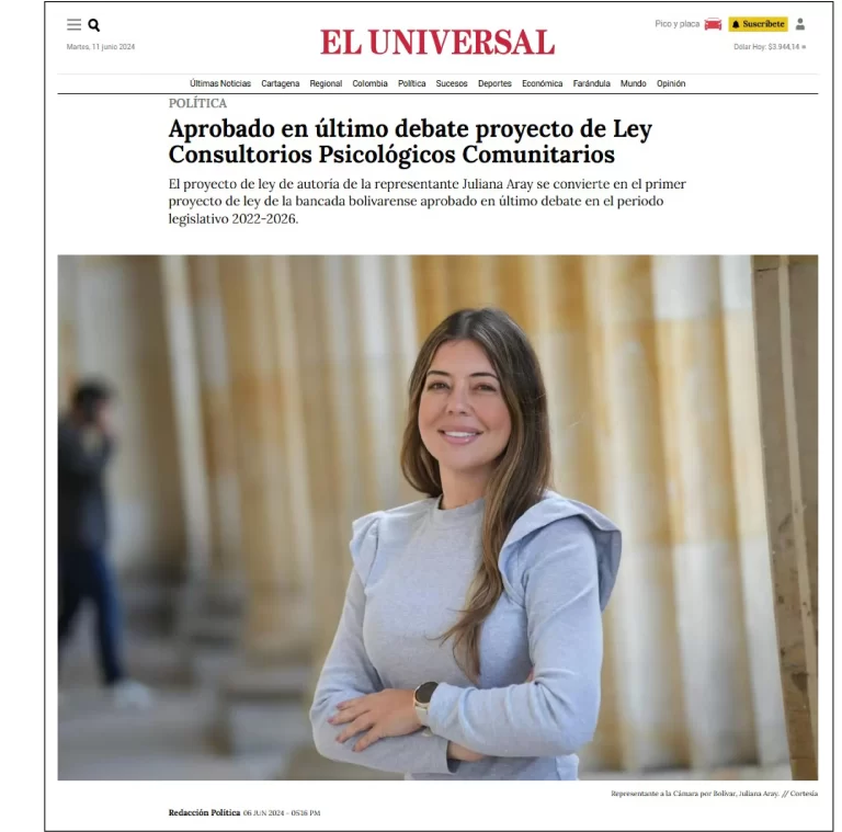 noticia el universal- ´Proyecto ley Consultorios psicologicos comunit. (2)