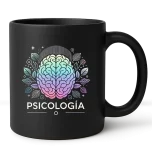 Mug negro - logo Brain